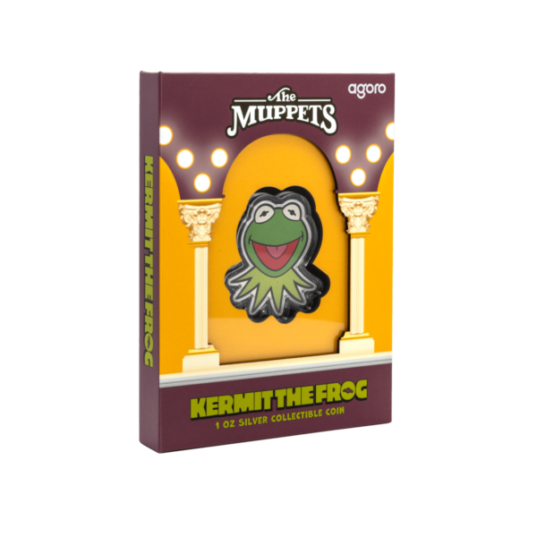 2025 Niue Disney The Muppets 70th Ann. Kermit The Frog 1 oz Silver Proof Coin - Image 8