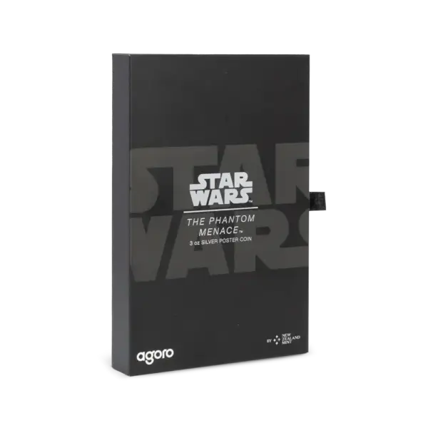 2025 Niue Star Wars Banner Montage The Phantom Menace 3 oz Silver Coin - Image 5