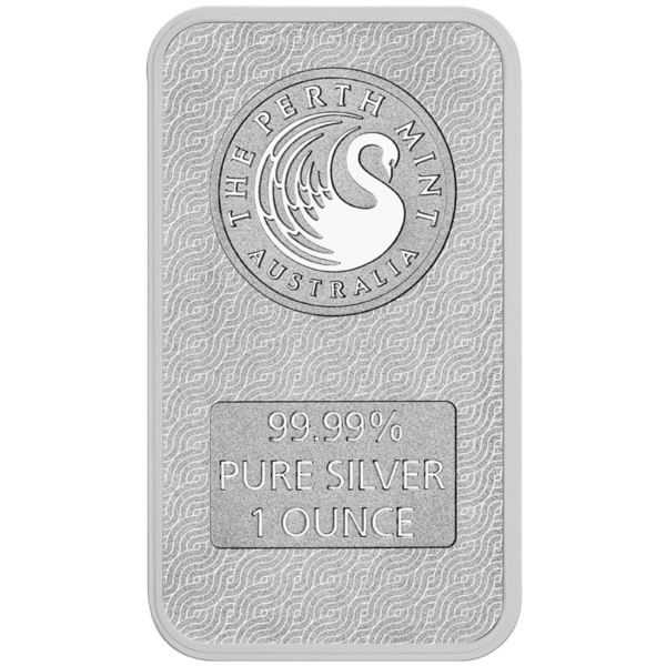 2025 Australia Perth Lunar Snake 1 oz Silver .9999 Bullion Minted Bar - Image 2