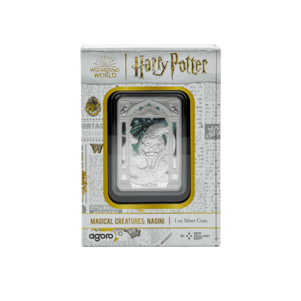 2025 Niue Harry Potter Magical Creatures Nagini 1 oz Silver Colorized Proof Coin - Image 6