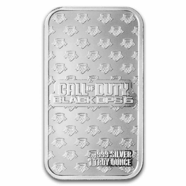 2025 PAMP Call of Duty Black Ops 6 Colorized 1 oz Silver Proof Like Bar in TEP - Image 4