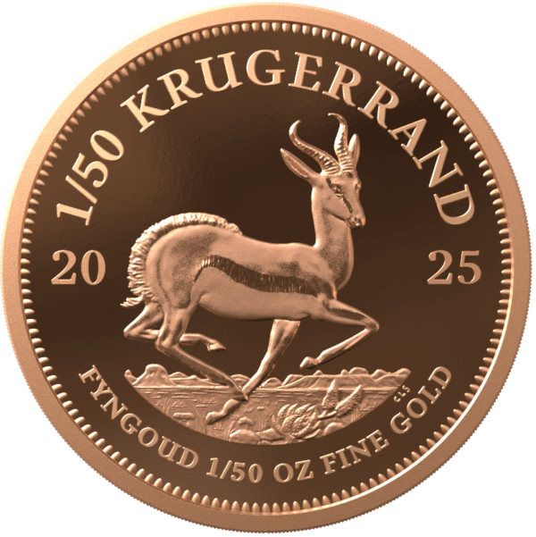 2025 South Africa 200th Ann. Krugerrand 1/50 oz Gold Proof Coin
