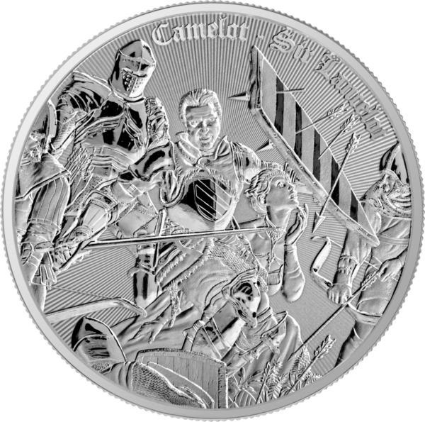 2024 Niue Camelot Sir Lancelot 1 oz Silver Coin Special Edition in Blisterpack