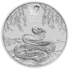 2025 Australia Lunar Series III Year of the Snake 2 oz Silver Coin NGC MS 70 - Image 3
