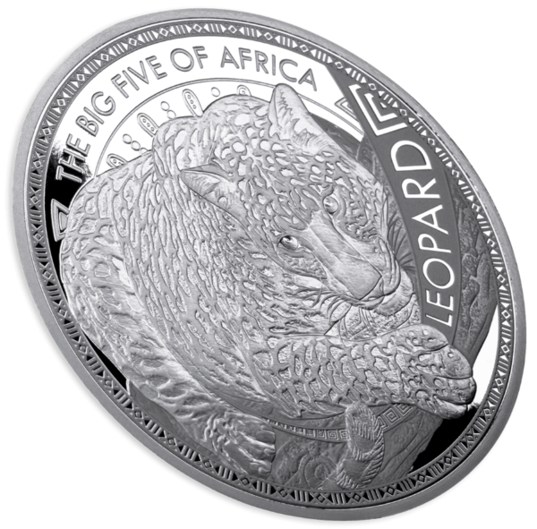 2025 Burundi The Big Five of Africa 5 x 1 oz Silver Proof-Like Coin Set - Image 6