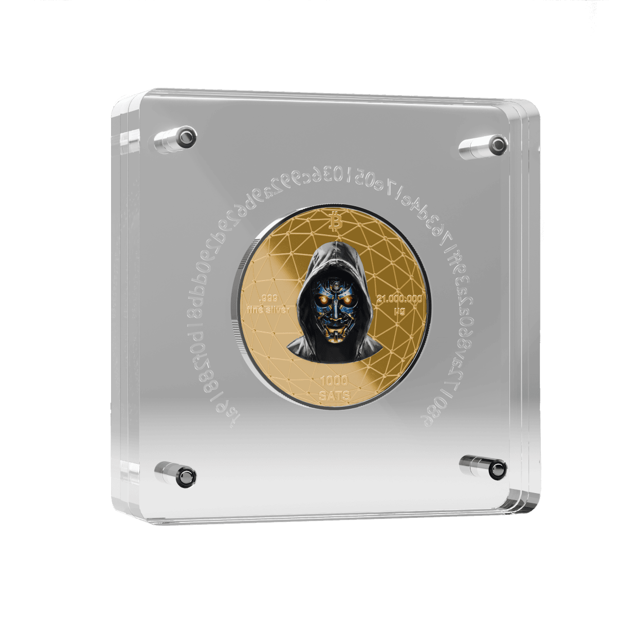 2025 Germany Satoshi Project Bitcoin Humpback 21 Gram Silver