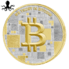 2025 Germany Satoshi Project Bitcoin Octopus 21 Gram Silver