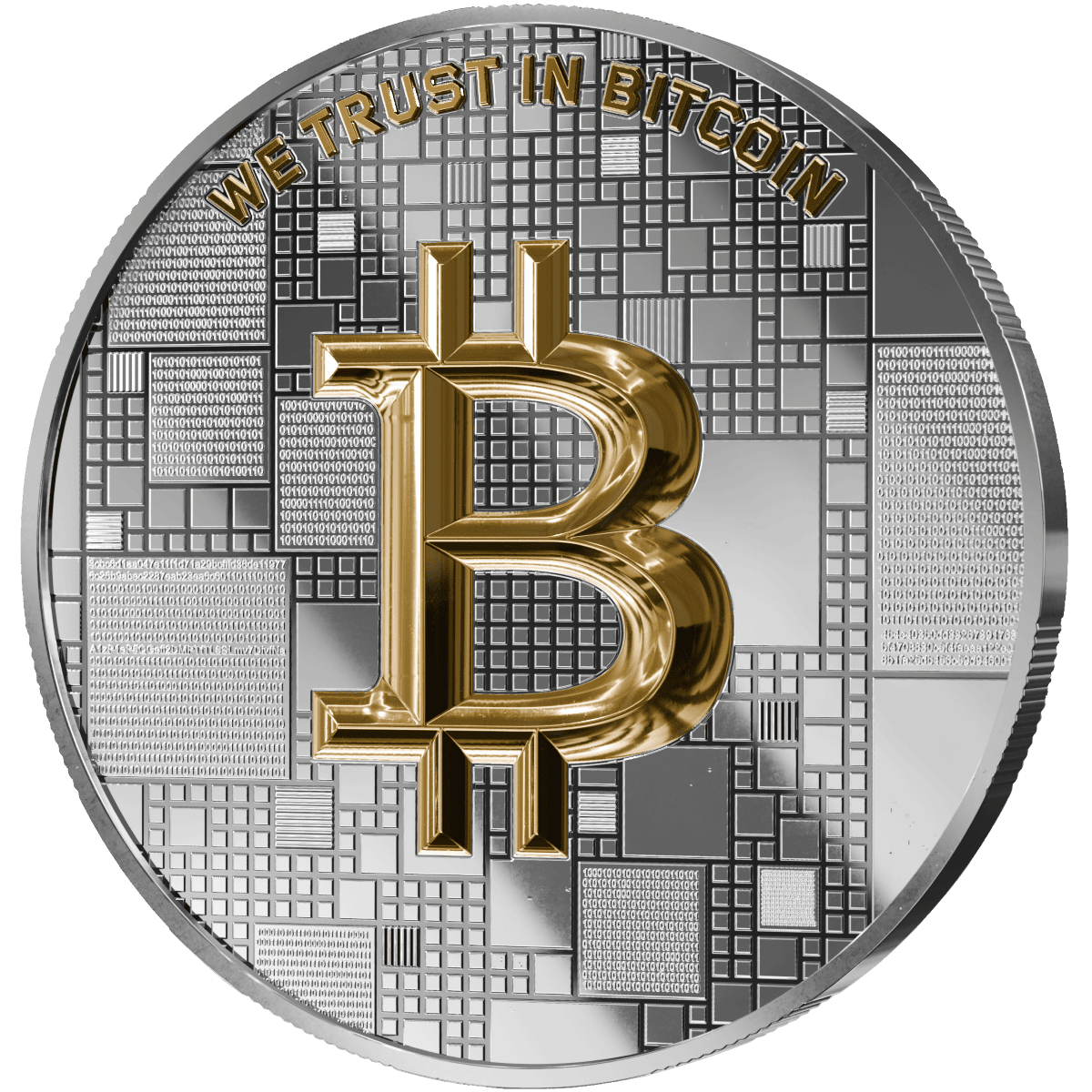 2025 Germany Satoshi Project Bitcoin Crab 21 Gram Silver Coin