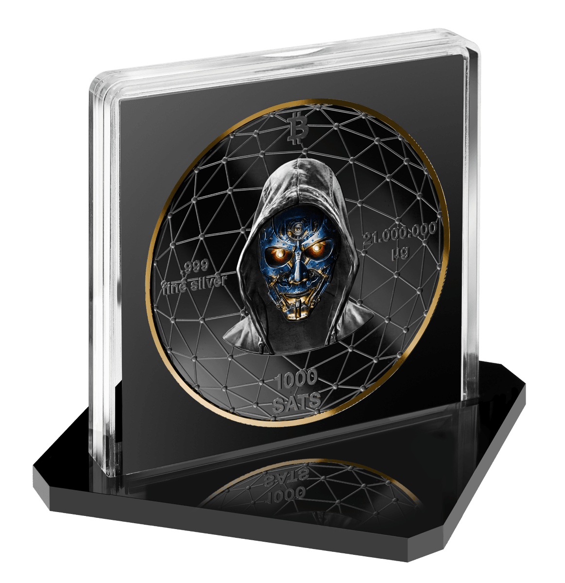 2025 Germany Satoshi Project Bitcoin Dolphin 21 Gram Silver Coin