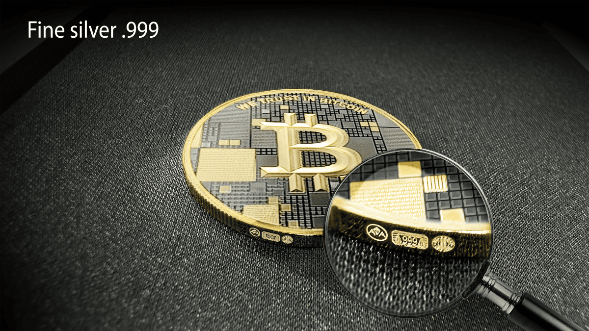 2025 Germany Satoshi Project Bitcoin Dolphin 21 Gram Silver Coin