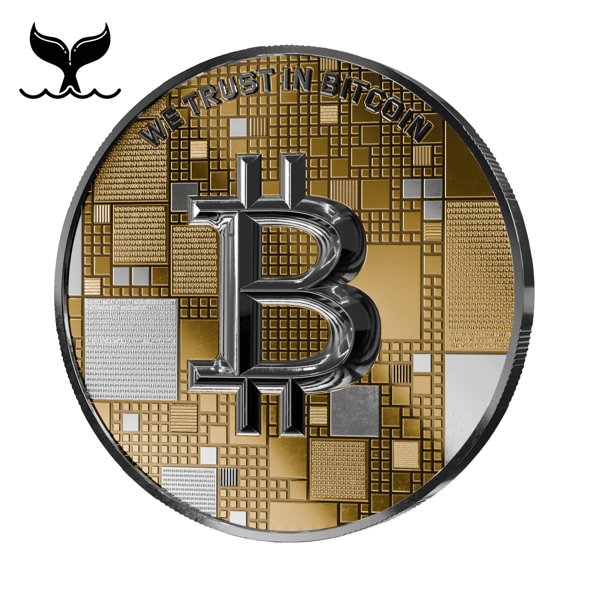 2025 Germany Satoshi Project Bitcoin Humpback 21 Gram Silver