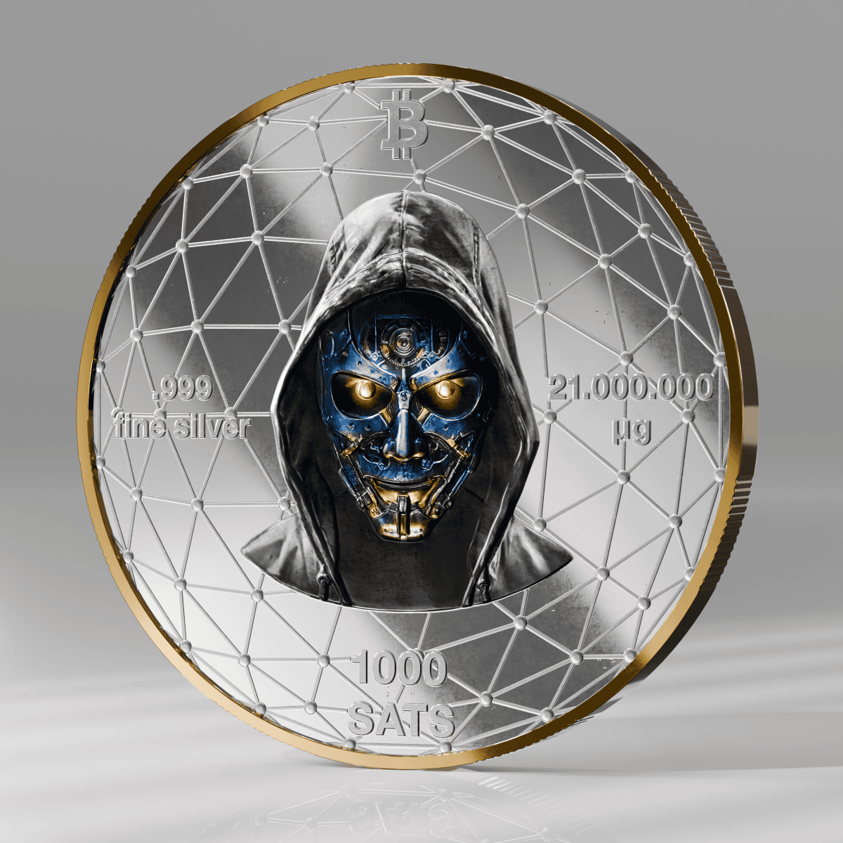 2025 Germany Satoshi Project Bitcoin Octopus 21Gram Silver Coin