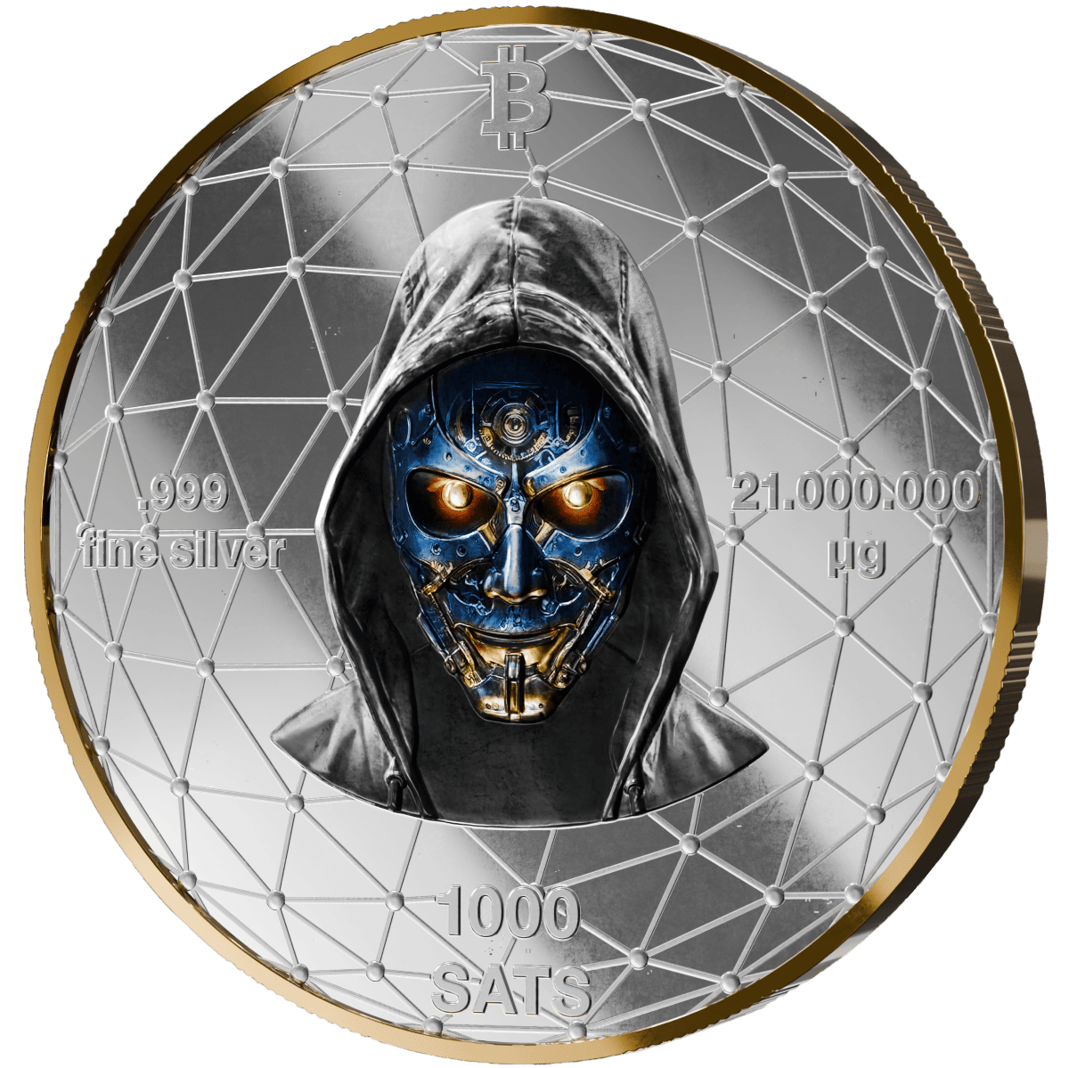 2025 Germany Satoshi Project Bitcoin Octopus 21Gram Silver Coin