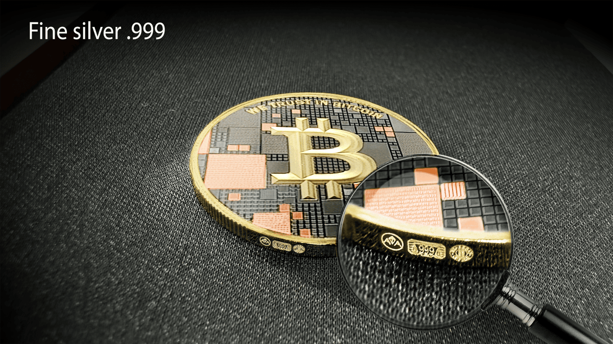 2025 Germany Satoshi Project Bitcoin Shark 21 Gram Silver Coin