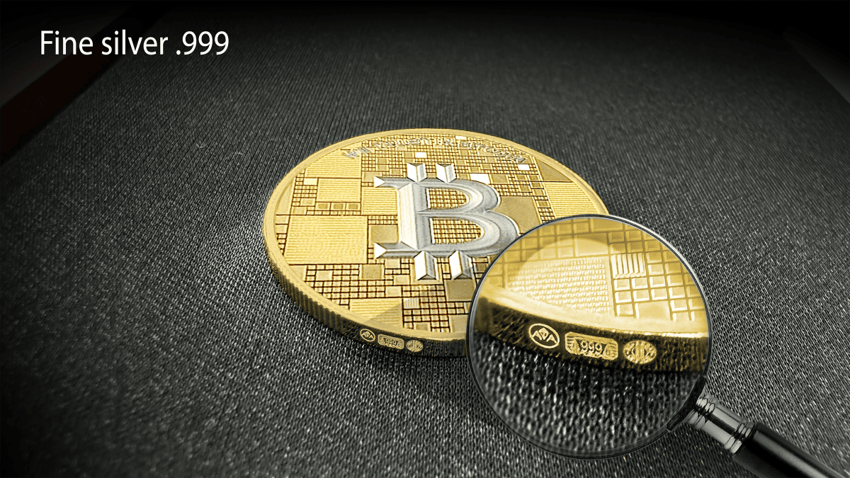 2025 Germany Satoshi Project Bitcoin Whale 21 Gram Silver Coin