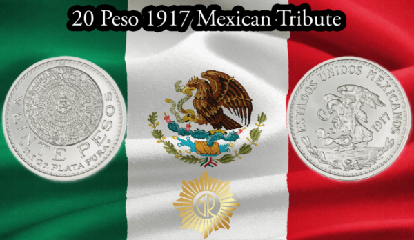 2025 Mexico 20 Pesos 1917 Mexican Tribute 1 oz Silver BU Round - Image 13