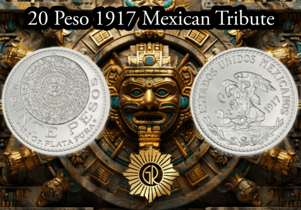 2025 Mexico 20 Pesos 1917 Mexican Tribute 1 oz Silver BU Round - Image 11