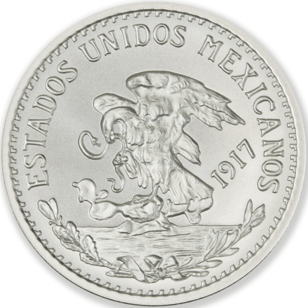 2025 Mexico 20 Pesos 1917 Mexican Tribute 1 oz Silver BU Round - Image 2