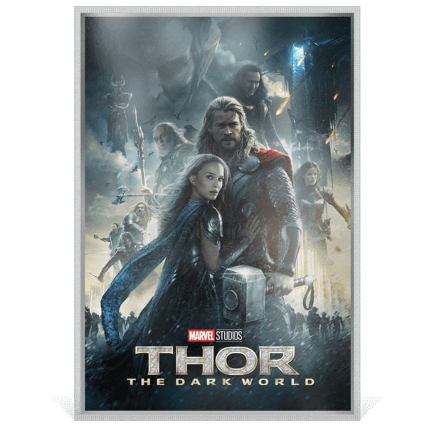 2025 Niue Marvel The Infinity Saga Thor The Dark World 1.5 oz Silver Foil