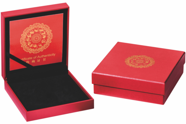 2026 Vanuatu Lunar Year of the Horse 1 oz Silver Proof Gilded Coin w/Pearl Insert - Image 4