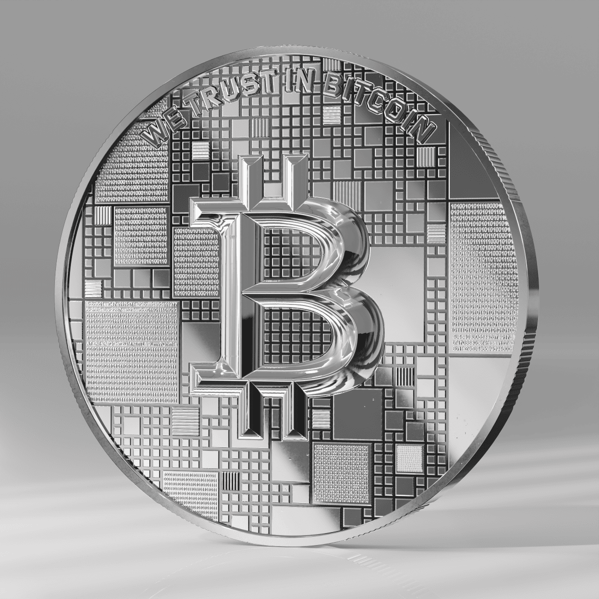 2025 Germany Satoshi Project Bitcoin Shrimp 21 Gram Silver Coin