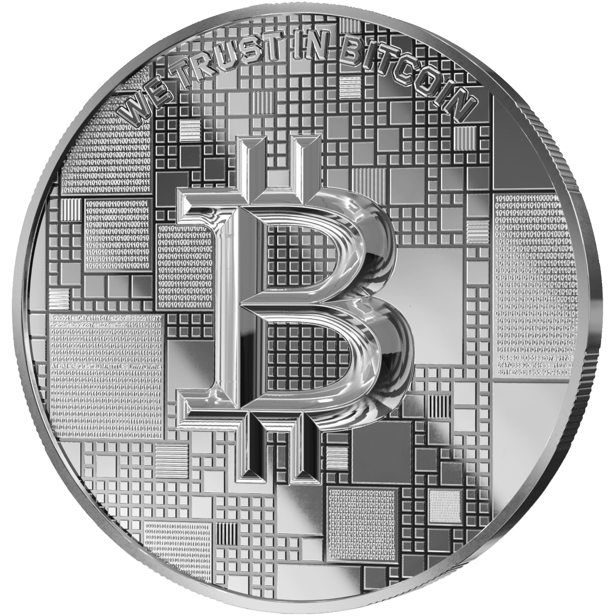 2025 Germany Satoshi Project Bitcoin Shrimp 21 Gram Silver Coin