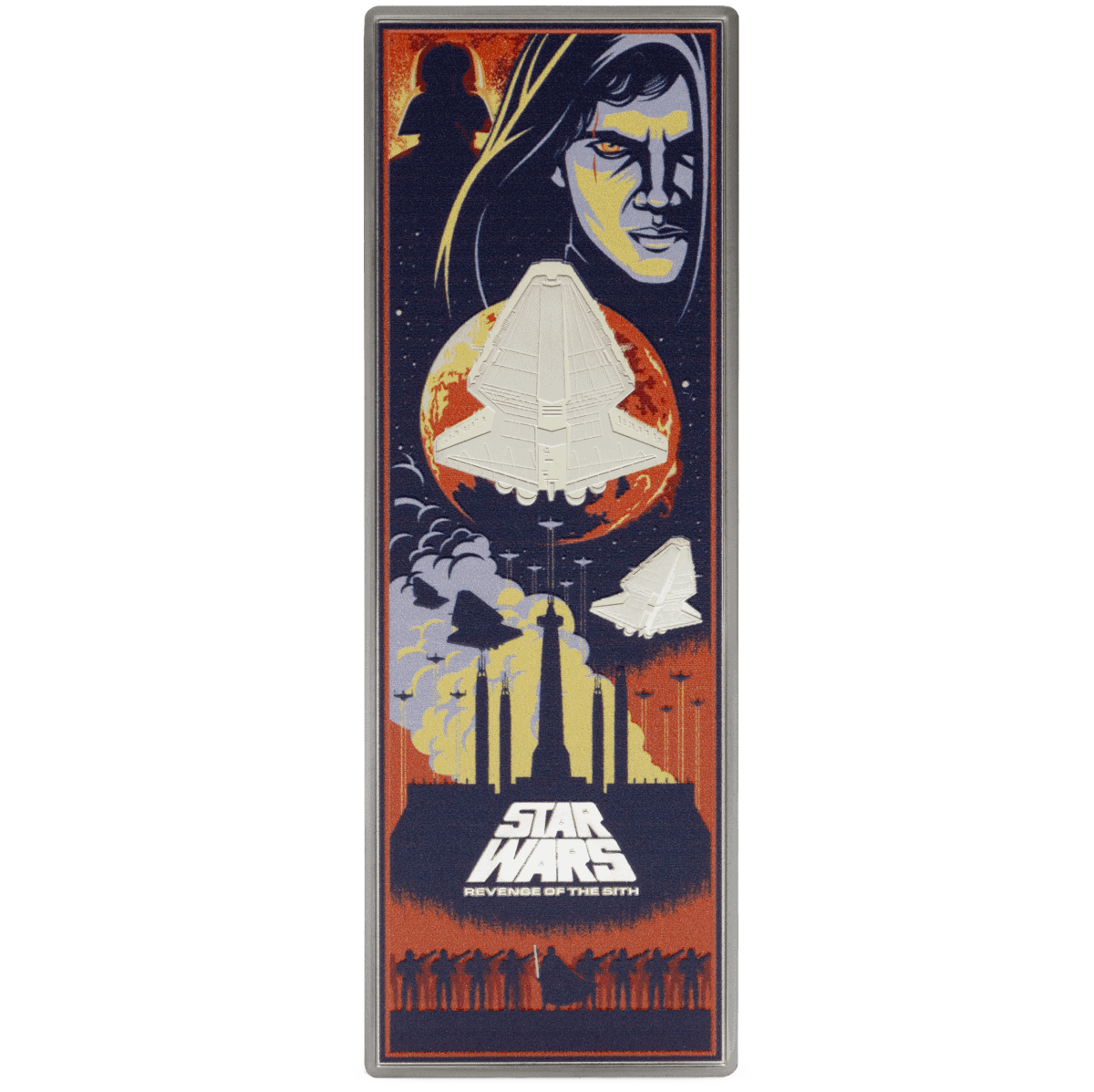 2025 Niue Star Wars Banner Montage Revenge of the Sith 3 oz Silver