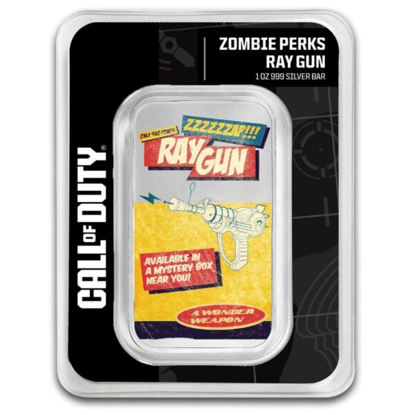 2025 PAMP Call of Duty Zombie Perks 1 oz Silver Bar TEP in Mystery Pack - Image 3