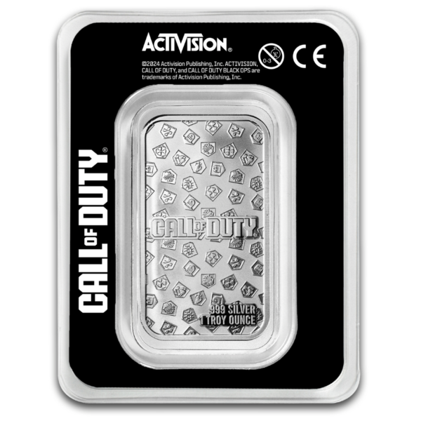 2025 PAMP Call of Duty Zombie Perks 1 oz Silver Bar TEP in Mystery Pack - Image 7