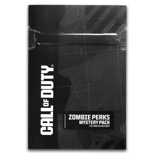 2025 PAMP Call of Duty Zombie Perks 1 oz Silver Bar TEP in Mystery Pack - Image 8