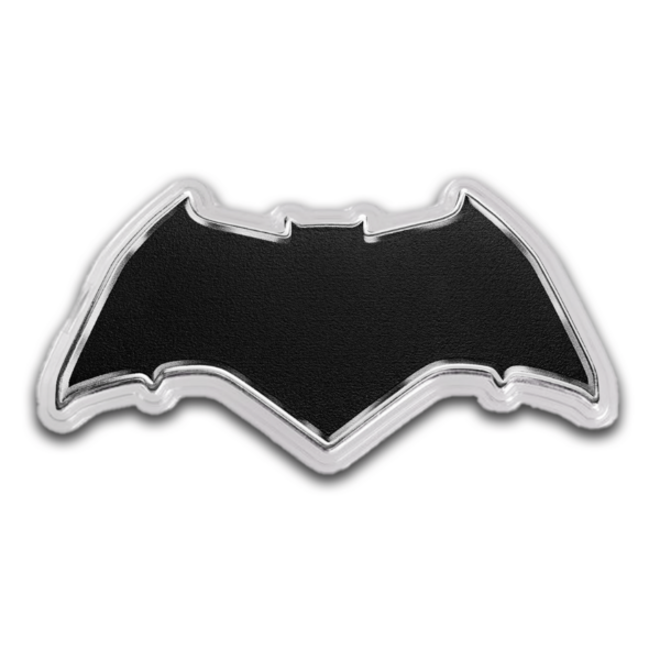 2025 Samoa DC Batman Batarang 1 oz Silver Colorized Shaped Proof Coin - Image 3