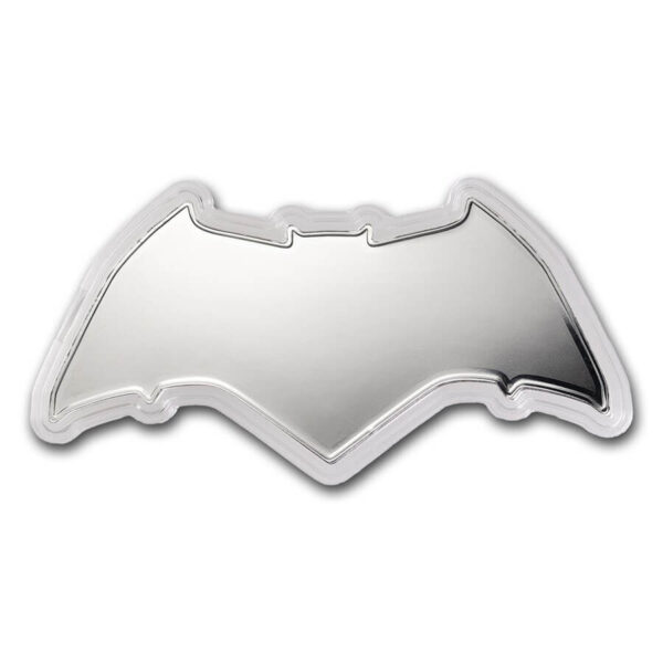 2025 Samoa DC Batman Batarang 1 oz Silver Shaped BU Coin - Image 3