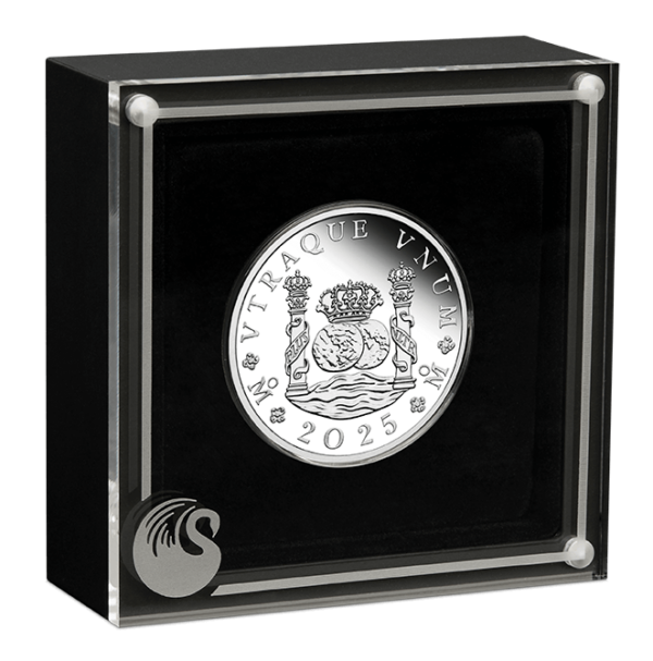 2025 Australia 225th Ann. Australian Proclamation Pillar Dollar 1 oz Silver Proof Coin - Image 4