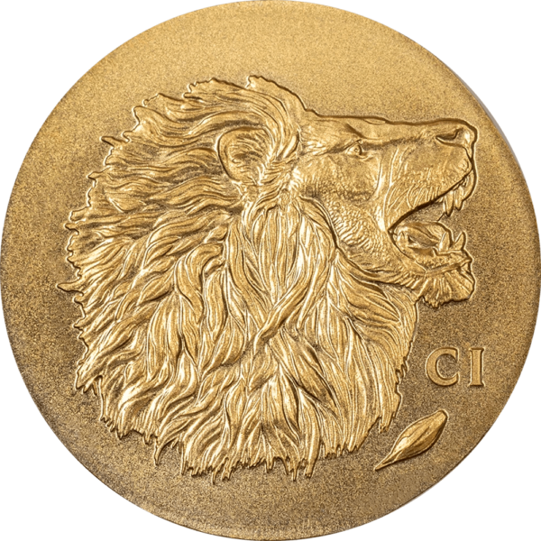 2025 Cook Islands Numismatic Icons Leon 1/2 Gram Gold Silk Finish Coin