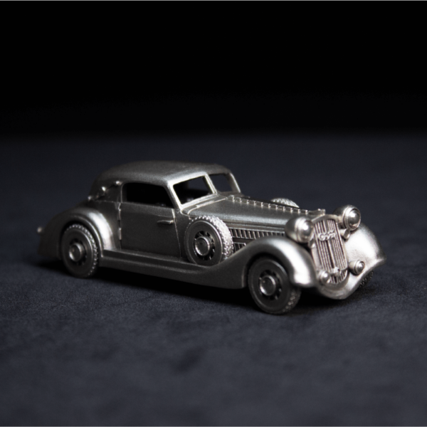 2025 South Korea The Classic Car 3 oz Sterling Silver Shaped Antiqued Metal