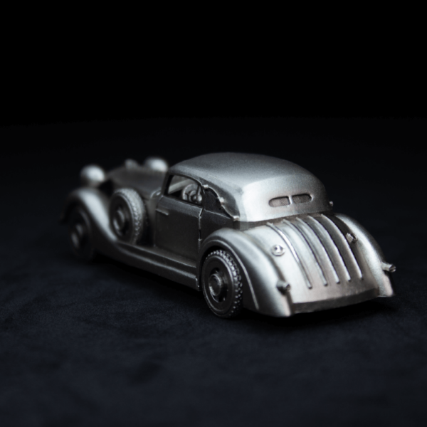 2025 South Korea The Classic Car 3 oz Sterling Silver Shaped Antiqued Metal - Image 2