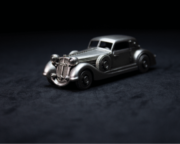 2025 South Korea The Classic Car 3 oz Sterling Silver Shaped Antiqued Metal - Image 7