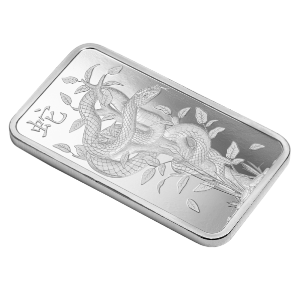 2025 Lunar Year of the Snake Legend of the White Snake 1 oz Silver Bar - Image 5