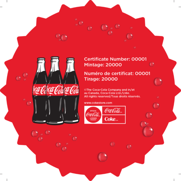 2025 Niue Coca-Cola Bottle Cap 6 Gram Silver Colorized Shaped Coin - Image 11