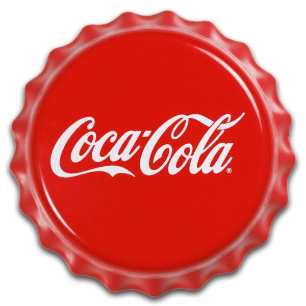2025 Niue Coca-Cola Bottle Cap 6 Gram Silver Colorized Shaped Coin