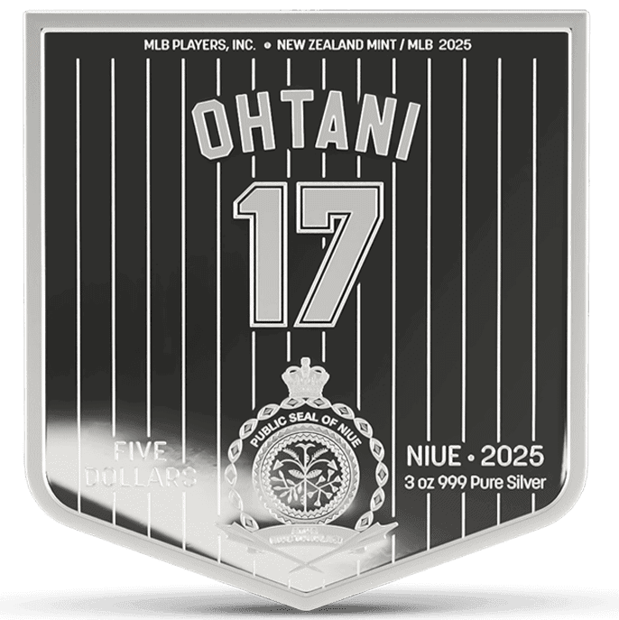 2025 Niue MLB Players Series Shohei Ohtani 3 oz Silver Coin
