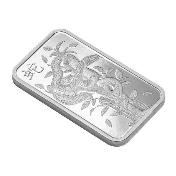 2025 Lunar Year of the Snake Legend of the White Snake 10 Gram Silver Bar - Image 5