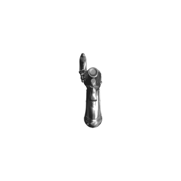 Silver Hand Holding a Gun Coin 2023, American silver commemorative coin.