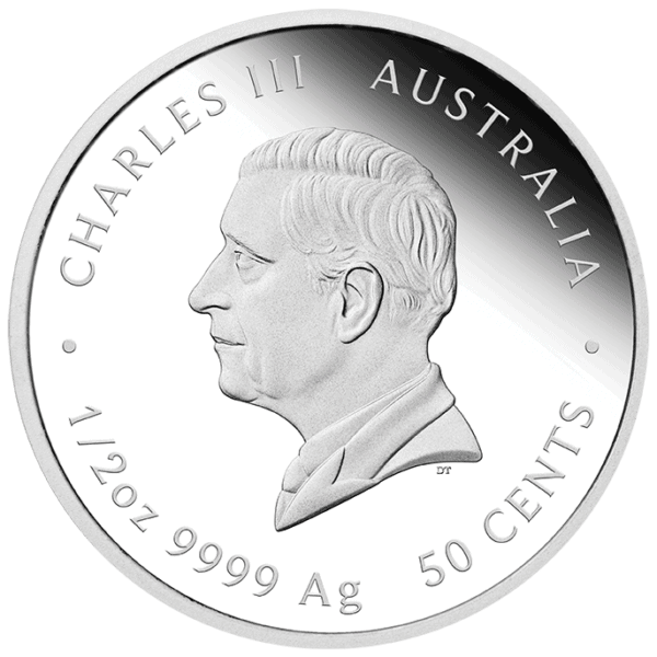 2026 Australia Lunar Series III Year of the Horse 1/2 oz Silver Proof Coin - Image 2