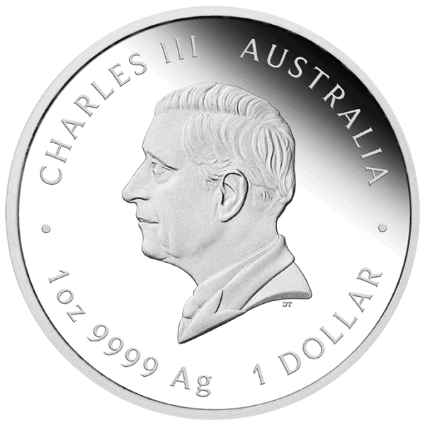 Obverse of the 2026 Australia Lunar Series III Year of the Horse Silver Coin – 1 oz denomination with purity details