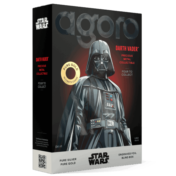 2025 Niue Agoro Star Wars Darth Vader Blind Box 5 Gram Silver Proof Foil