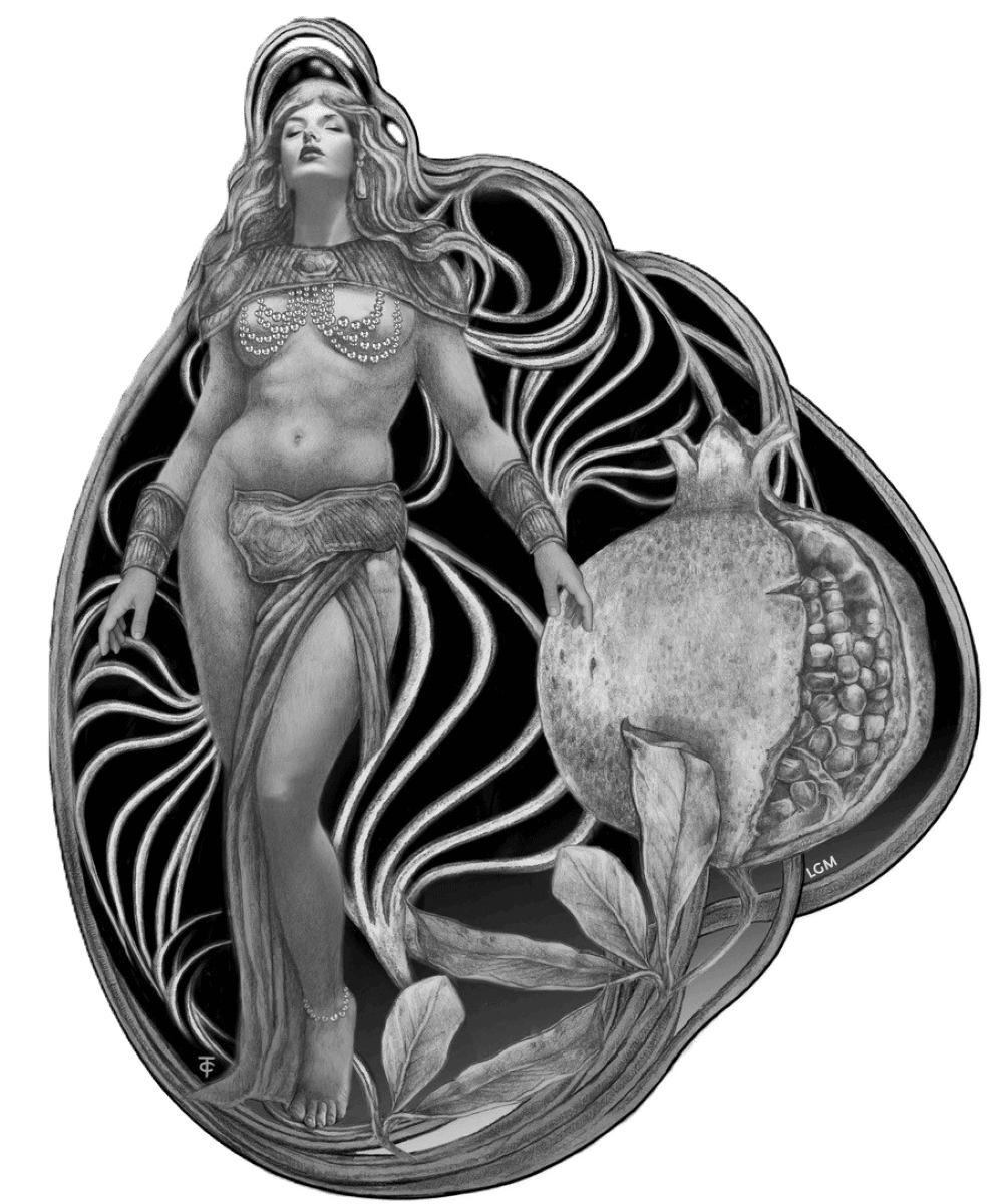 2025 Niue Liberty Prudence 250 Years USA Edition 2 oz Silver Proof Shaped Coin