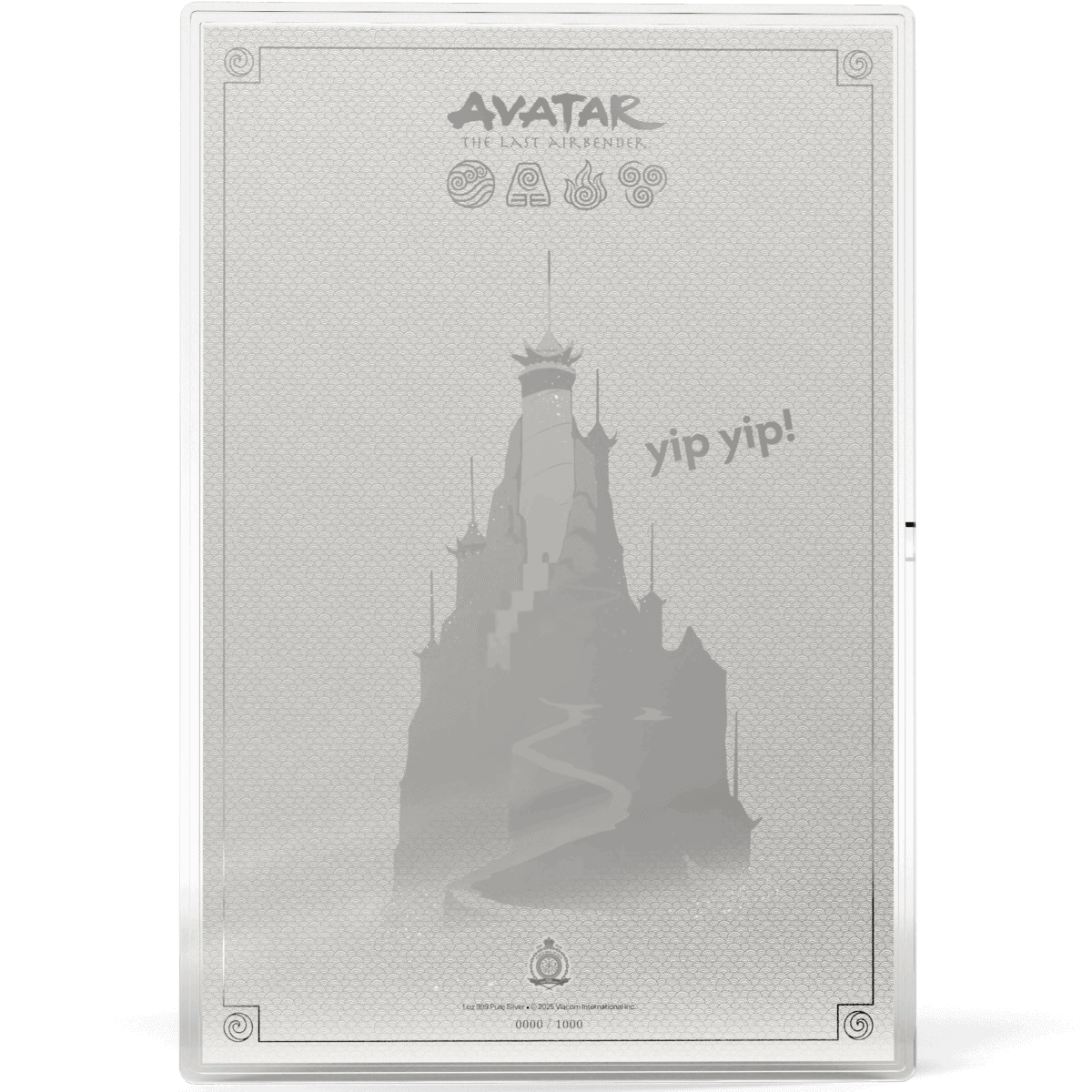 Castle illustration inspired by Avatar with fantasy design, movie-themed artwork, and exclusive collectible print.