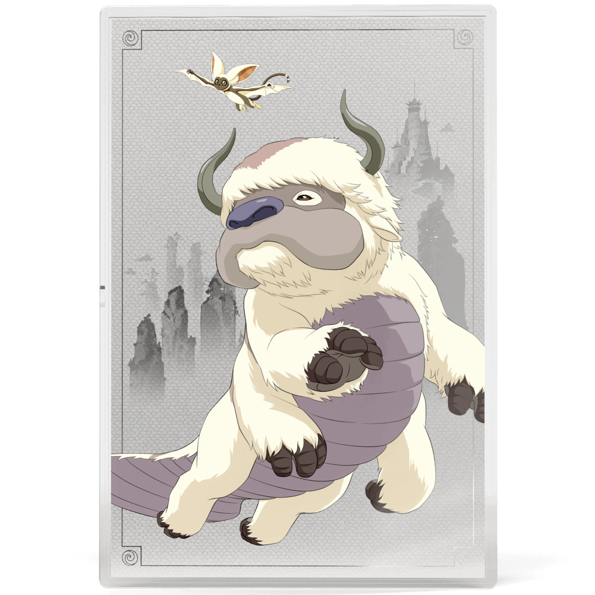 Guarded-yeti-animated-character-winter-mountain-background.