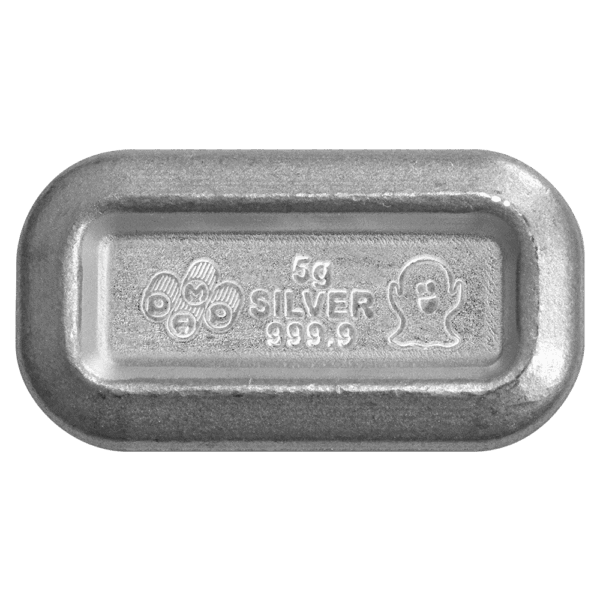2025 PAMP Halloween Ghost PEZ 30 Gram Silver Wafers and Dispenser Set - Image 10